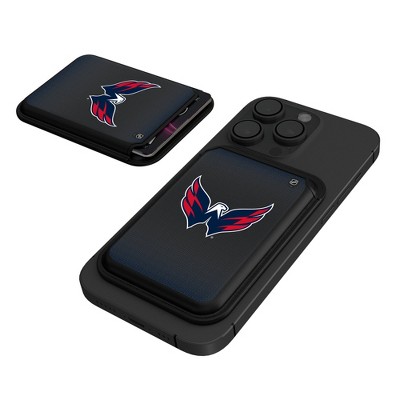 NHL Eastern Conference Teams Linen Black Magnetic Credit Card Wallet