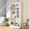 Hommoo 78-inch Tall 7-Tier Modern Bookcase White - 3 of 4