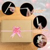 Unique Bargains Plastic Gold Edge PP Plastic Glossy Appearance Gift Wrap Satin Pull Bows 200 Count - 4 of 4