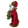 Kurt Adler 20-Inch Sugar Fruit Santa With Fruit Wreath - image 4 of 4