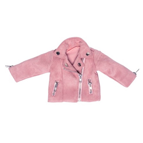 Alfani brand pink suede jacket Women's size - Depop