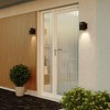 Vaxcel Lavage 1 - Light Wall Light in  Textured Black - 2 of 4