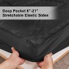 Aghana Digitals Cooling Breathable Mattress Topper with Deep Elastic Pockets, Ultra-Plush - 3 of 4