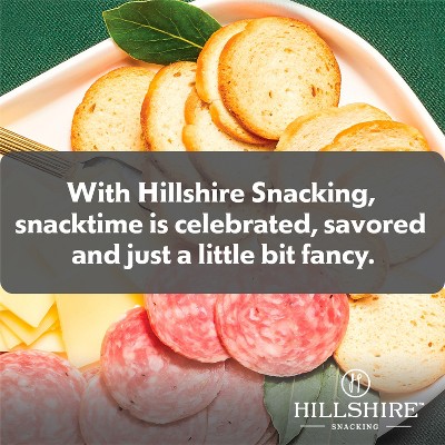 Hillshire Snacking Wine Infused Salame Cheese and Crackers Small Plate - 2.76oz