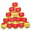 OnCourt OffCourt  Quick Start 36 - red “slogan” felt balls - 2 of 3