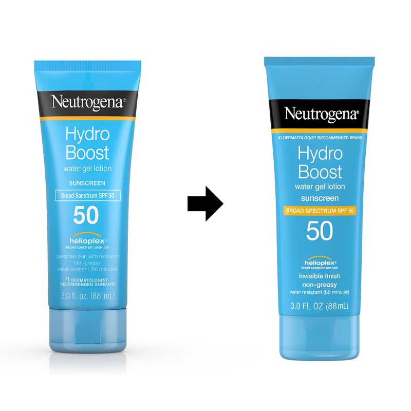 Neutrogena Hydro Boost Gel Moisturizing Sunscreen Lotion - 3 fl oz, 3 of 23