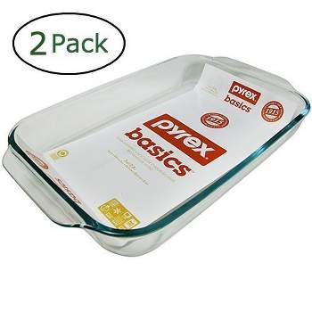 Pyrex Deep 9 in. x 13 in. 2-in-1 Glass Baking Dish with Glass Lid 1147782 -  The Home Depot