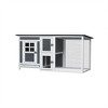 Whisen Wooden Outdoor Rabbit Hutch, Running Cage, Tray Ramp - 4 of 4