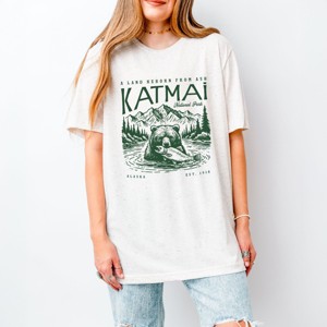 Simply Sage Market Katmai National Park A Land Reborn From Ash Short Sleeve Tee - 1 of 4