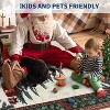 GustoWave  Washable Christmas Tree Floor Area Rug, Low Pile for Bedroom Living Room - 3 of 4