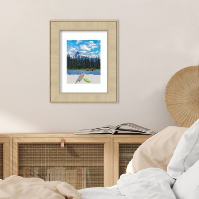 Classic Honey Silver Polystyrene Wall Picture Frame