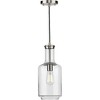 Progress Lighting, Latrobe Collection, 1-Light Pendant, Brushed Nickel, Clear Glass Shade - image 3 of 4