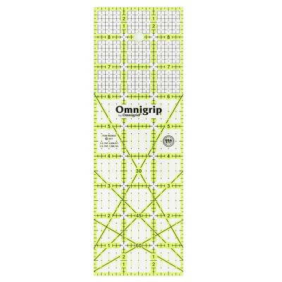 Omnigrid® 15cm x 30cm Rectangle Metric Quilting & Sewing Ruler