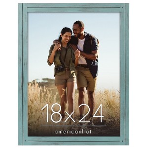 Americanflat Rustic Picture Frame - Unique Farmhouse Look - 1 of 4
