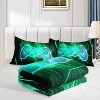 Acoinel Game Console Comforter Set with 1 Quilt 2 Pillowcases, for Teens Men Adults - 3 of 4