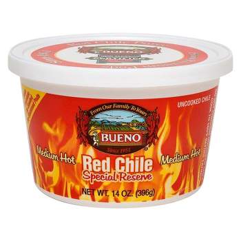 Bueno Frozen Medium Hot Special Reserve Red Chili - 14oz