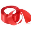 Unique Bargains Ribbons for Crafts Wide Satin Grosgrain for Wreaths & Crafts Polyester 866.14"x1.57" 1Pc - 4 of 4