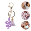 Unique Bargains Glitters Snake Tassel Handbag Charm 1 Pc - 3 of 4