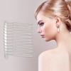 Unique Bargains No Slip Hair Side Combs Accessories Stylish Metal 2 Pcs - 3 of 4