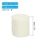 Unique Bargains Handmade Fringe DIY Decor Wedding Gift Wrapping Chiffon Ribbon 4 Rolls - 2 of 4