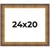 PosterPalooza | Museum Gold Picture Frame - UV Acrylic, Backing Board, Hanging Hardware Included - 2 of 4
