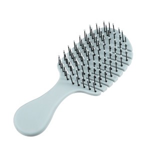 Unique Bargains Leaf Style Hollow Hair Brush 1 Pc - 1 of 4