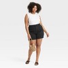 Women's High-Rise Flat-Front Chino Shorts - A New Day™ - 3 of 3