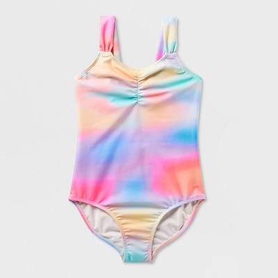 Cat & Jack Girls' Sunset Skies One Piece Swimsuit - Cat & Jack™ L — фото 2