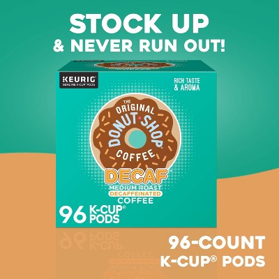 The Original Donut Shop Decaf Medium Roast Coffee - 96ct