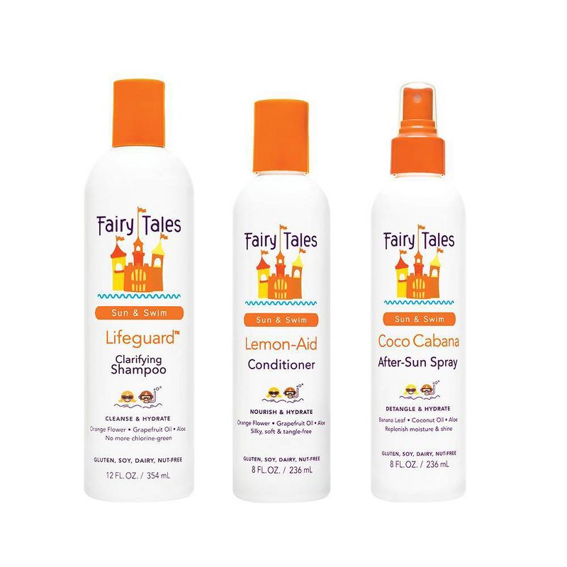 Fairy Tales Sun &#38; Swim Clarifying Shampoo + Conditioner and After-Sun Spray - 28 fl oz/3ct, 4 of 7