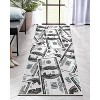 Well Woven Money Collection Hund Dollar Bill Stacked 2006 Version Green Area Rug - 2 of 4