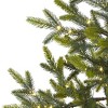 Nearly Natural 4' Pre-Lit LED Fraser Fir Artificial Christmas Tree with Burlap Base Clear Lights - image 2 of 4