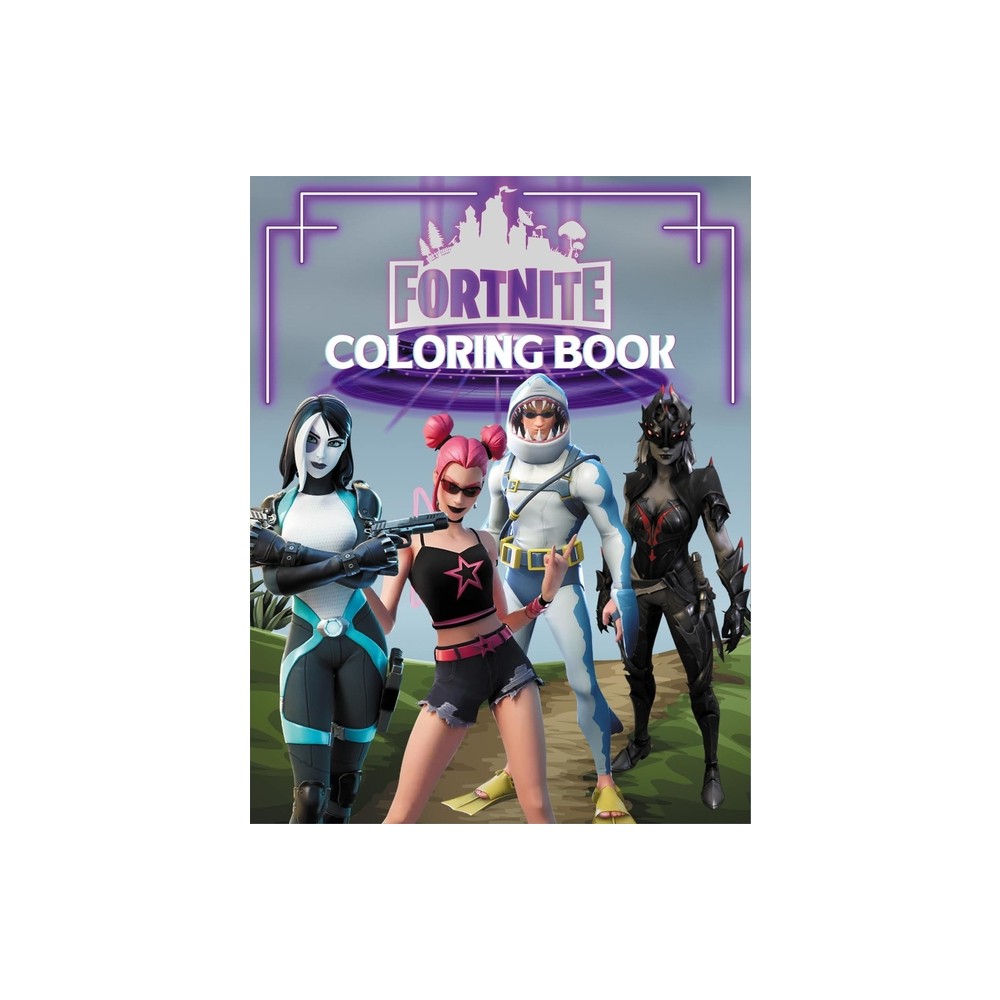 Fortnite Coloring Book - Large Print by Leila Chakir (Paperback)