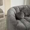 CAVINAS Modern Bean Bag Sofa Chenille Upholstered Comfort Lounger High Back Couch for Apartment - 4 of 4