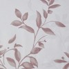 PAGED Modern Botanical Burnout Shower Curtain, 72x72" Floral Shower Curtain for Bathroom, Water-Resistant Coating Curtain with 12 Buttonholes - 2 of 4