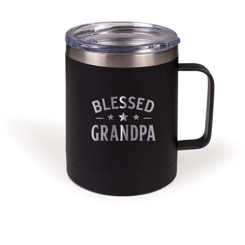 P. Graham Dunn Insulated Travel Tumbler Mug With Handle - Blessed Grandpa,  12 Oz : Target