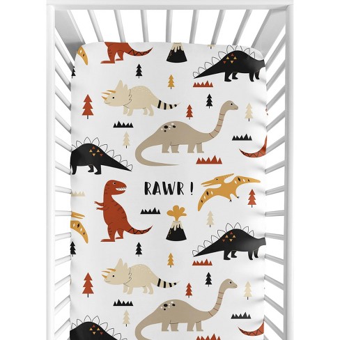 Dino discount crib sheet