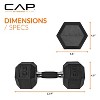 CAP Barbell 30lb Dumbbell Weights with Comfort Grip Single - 3 of 3