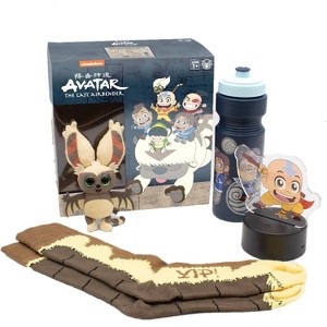 Avatar The Last Airbender - Collectors Box - Includes: Momo Plush - Aang LED Lamp - Katara & Sokka Water Bottle - Appa Socks - Made by CultureFly - 1 of 4