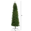 Nearly Natural 8-ft Slim Green Mountain Pine Artificial Christmas Tree with 1348 Bendable Branches - 2 of 4