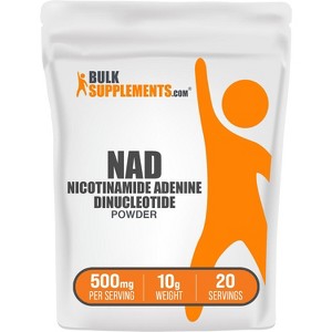 BulkSupplements Nicotinamide Adenine Dinucleotide (NAD) Powder - 1 of 4