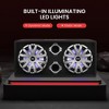 Pyle Dual Subwoofer Box System with LED Lighting - 500W, Rear Vented Design - PLBS102LE - 4 of 4