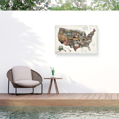 "Intestates IX" Outdoor Canvas