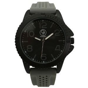Olivia Pratt Silicone Solid Colors Sporty Everyday Men Watch - 1 of 3