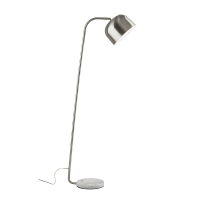 Cora Floor Lamp Brushed Steel - Adesso