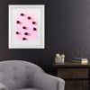 Trademark Fine Art - Pictufy Studio Cherries On Pink Background Matted Framed Art - 2 of 4