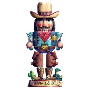 Sheriff Andy Nutcracker - Boardwalk Wooden Puzzle - 334 Pieces - Large Size - 1 of 1