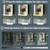 Medicine Cabinet with LED Mirror,Surface or Recessed Mount,Defogger,Memory Function,3-Color Lighting,USB&Outlet,Dimmer,Storage Shelf - 4 of 4