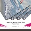 Pimpernel Rays of Hope Collection Placemats, Set of 4, Heat Resistant Mats, Cork-Backed Board, Measures 15.7 in x 11.7 in - 2 of 4