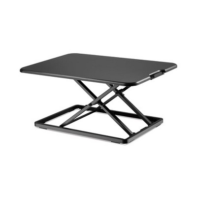 Black Adjustable Steel Standing Desk Converter